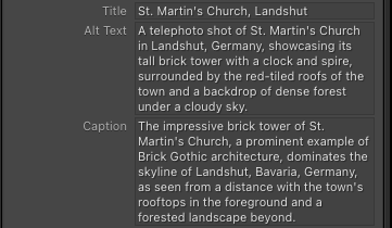 Caption for St. Martin's Church photo